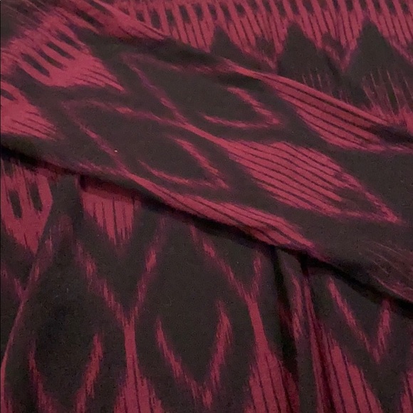 Maroon and Black Express Tunic Dress - Picture 2 of 4